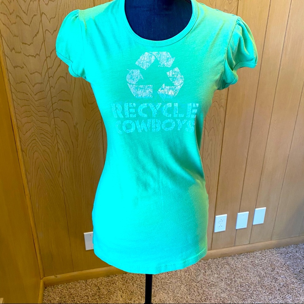 TWENTY X “recycle cowboys” top